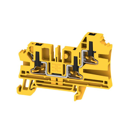 2872100000 - 4mm² Push-In Terminal Block, 32A, -60°C to 130°C  (Pack of 50)