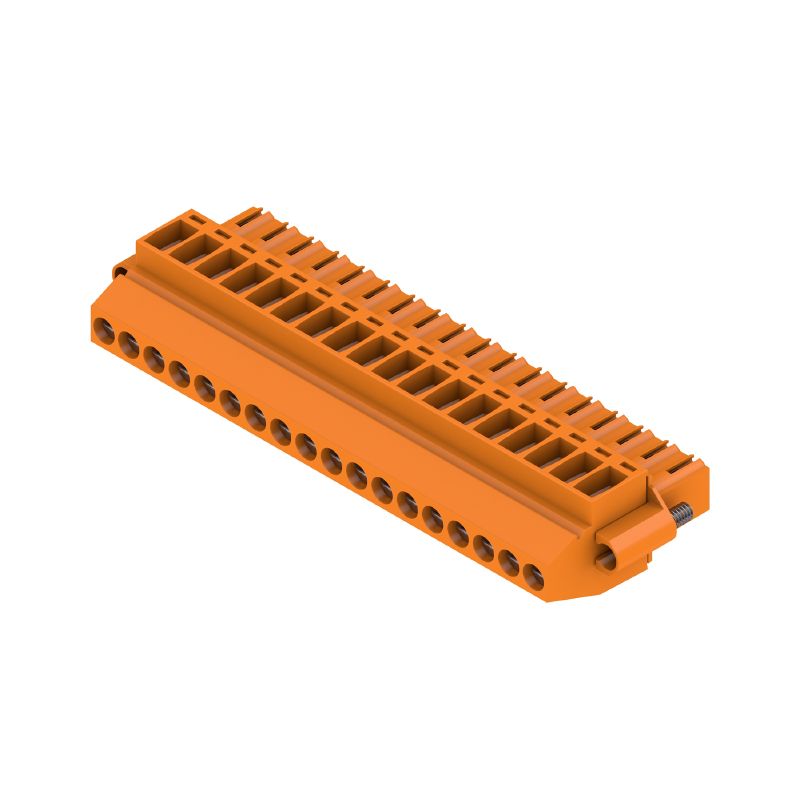 1639170000 - 18-Pole Female PCB Connector, 90° Angle, ROHS Compliant  (Pack of 24)