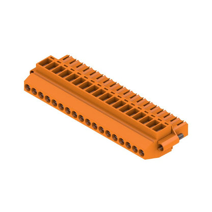 1639170000 - 18-Pole Female PCB Connector, 90° Angle, ROHS Compliant  (Pack of 24)