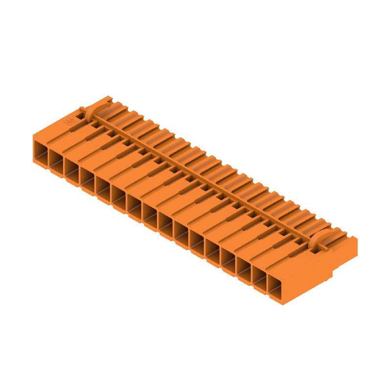 1610630000 - 5.08mm 16-Pole PCB Connector with Crimp, 180° Angle  (Pack of 50)