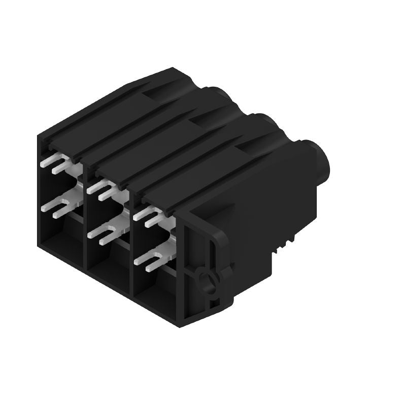 1047460000 - 15mm 3-Pole PCB Terminal Connector, Tinned Black Finish  (Pack of 10)