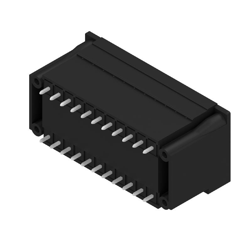 1031590000 - 3.81mm 22-Pin 180° PCB Header Connector, Tinned Black Finish  (Pack of 50)