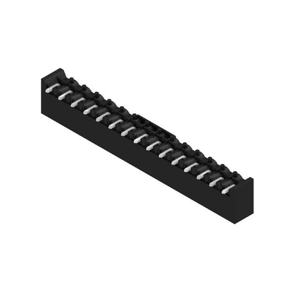 1775132001 - 5.08mm Male PCB Connector, 15 Poles, 90° Angled Pins  (Pack of 50)