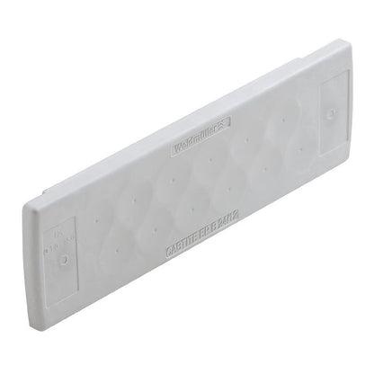 2743630000 - TPE Grey Cable Entry Plate, 44mm x 142mm x 12mm  (Pack of 10)