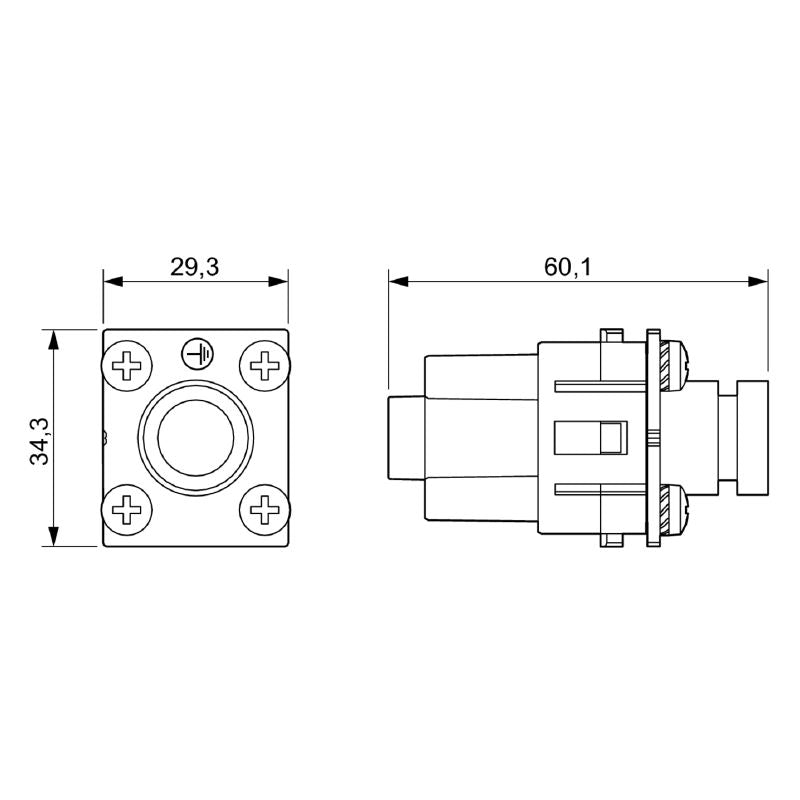 2748270000 - 1000V 200A Power Module with Axial Connection  (Pack of 2)