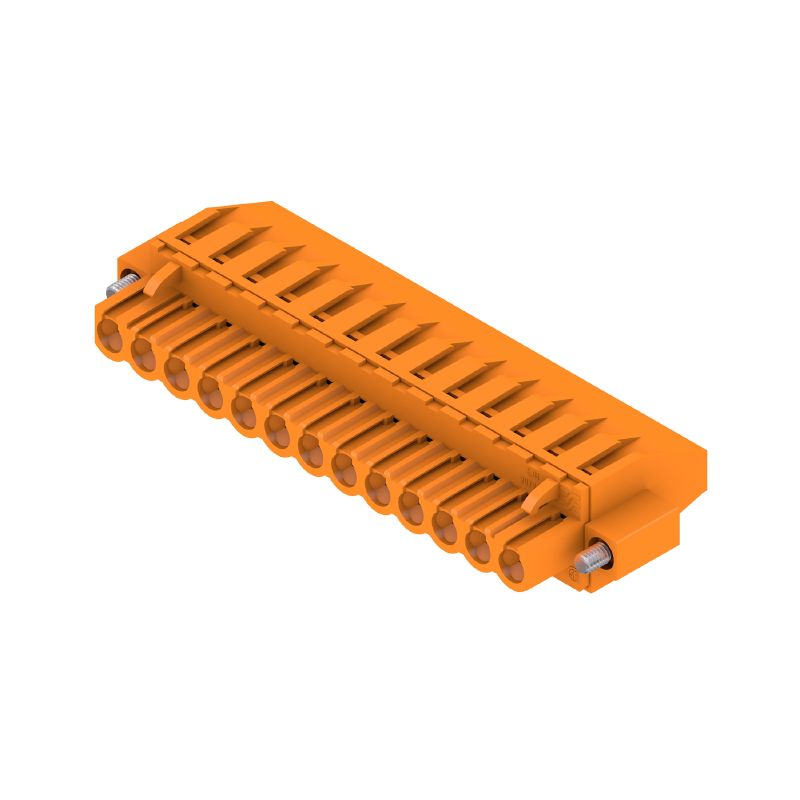 1950420000 - 13-Pole 270° PCB Female Connector with Clamp Design  (Pack of 24)