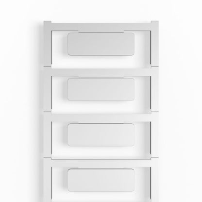 1111240000 - Grey 15x45mm ClipCard for Rail Applications  (Pack of 40)
