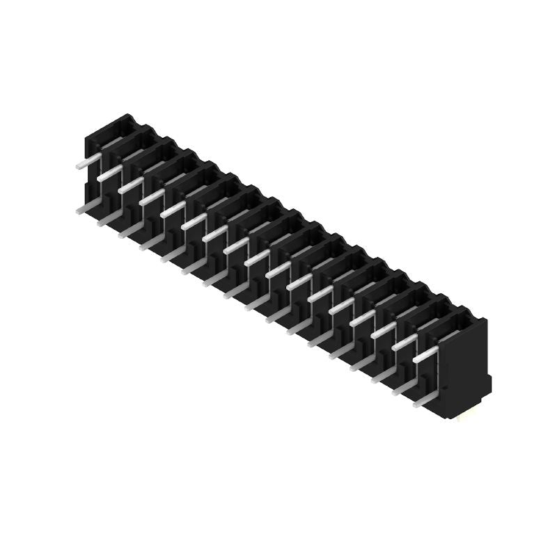 1871240000 - 3.81mm Pitch Black Connector with 17 Poles, 3.5mm Pins  (Pack of 8)