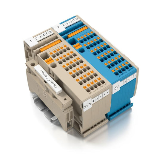1988250000 - Dark Beige 10mm² Push-In Terminal, 500V, 57A Capacity  (Pack of 20)
