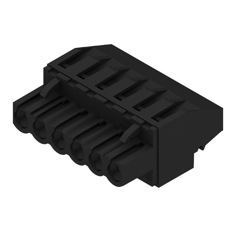 1949060000 - 5.08mm 6-Pole PCB Female Connector with Clamping Yoke  (Pack of 60)