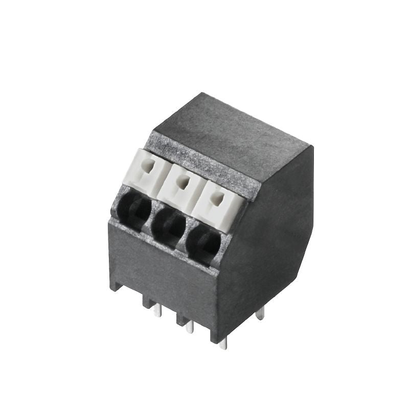 1885890000 - 3-Pole Black PCB Terminal, 3.81mm Pitch, Angled 135°  (Pack of 46)