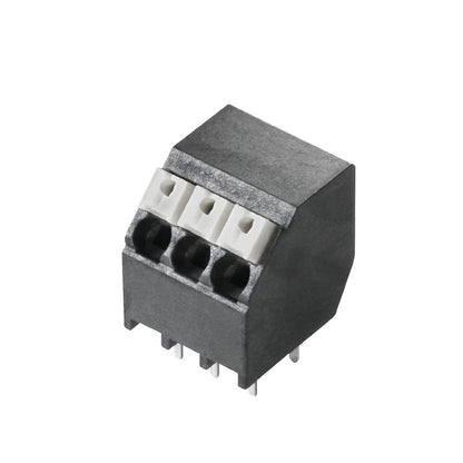 1885890000 - 3-Pole Black PCB Terminal, 3.81mm Pitch, Angled 135°  (Pack of 46)