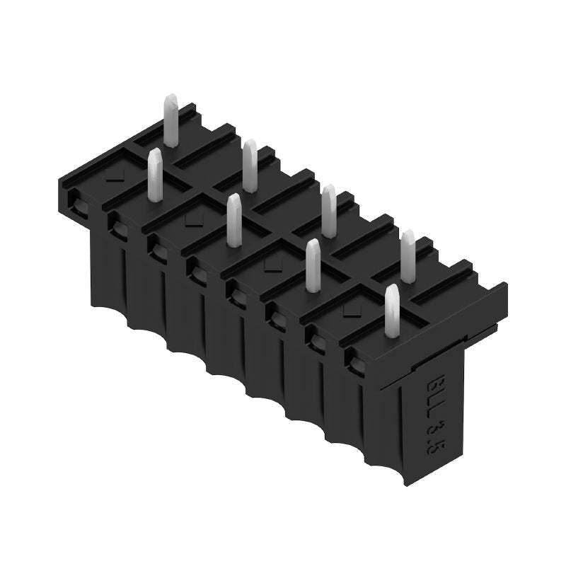 4349490000 - 8-Pole THT PCB Connector, 3.2mm Pins, Black Finish  (Pack of 19)
