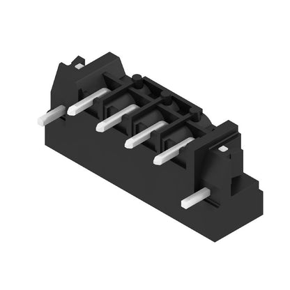 1840370000 - 5mm Pitch Male PCB Connector, 4-Pole, 90° Angle, Black Finish  (Pack of 60)