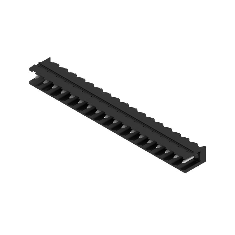 1155240000 - 5.08mm THT Male Header Connector with 18 Poles, Black  (Pack of 20)