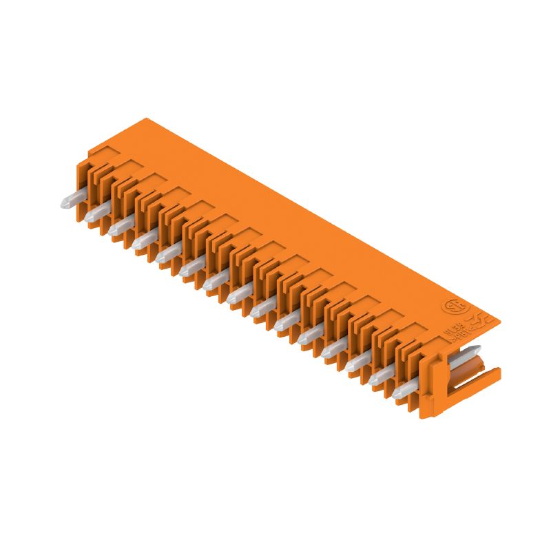 1604900000 - 3.50mm PCB Connector, 15-Pole Male Header, Orange THT  (Pack of 50)