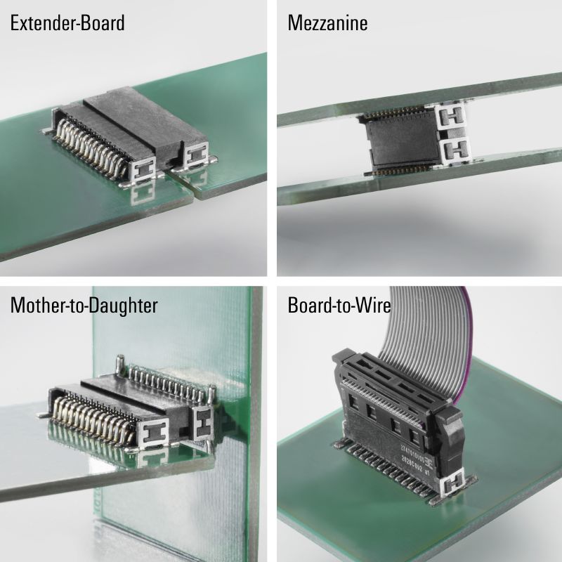 2747400000 - 50-Pole 1.27mm SMD Female Header Connector, RoHS Compliant  (Pack of 280)