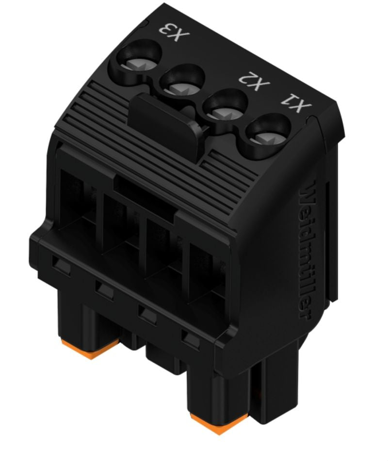 BHZ 5.00/04/90LH BK/BK SO - 5.00 Dimensions Black Durable Solution  (Pack of 78)