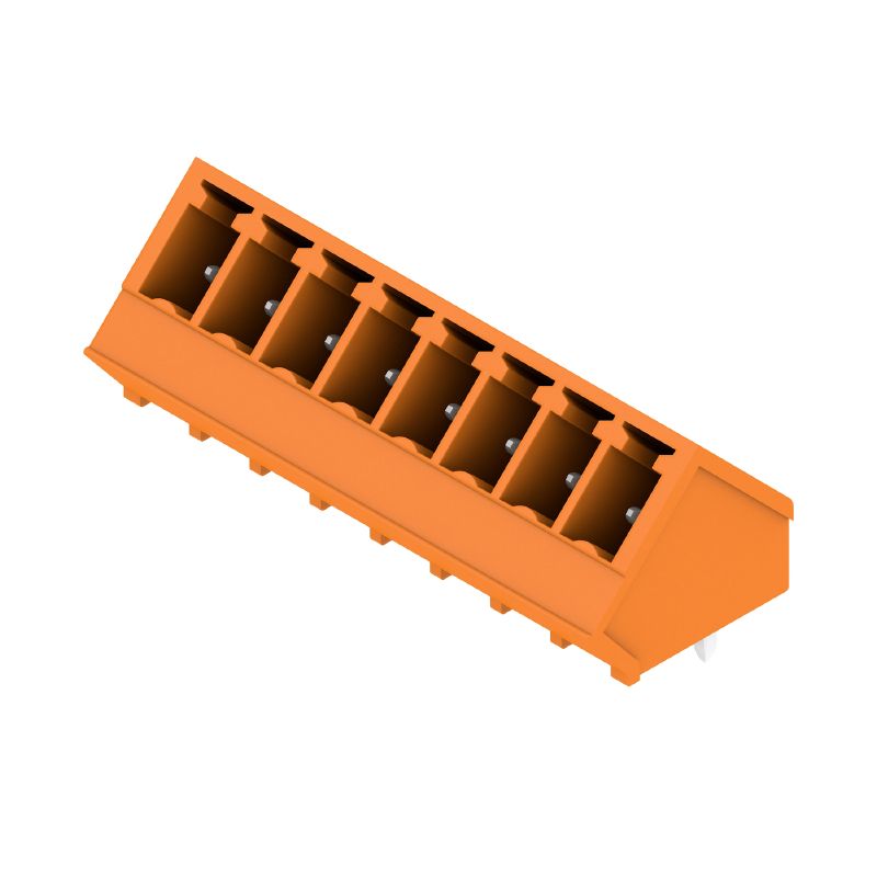1975920000 - 3.81mm Male Header Connector, 8-Pole THT, 135° Angle  (Pack of 50)