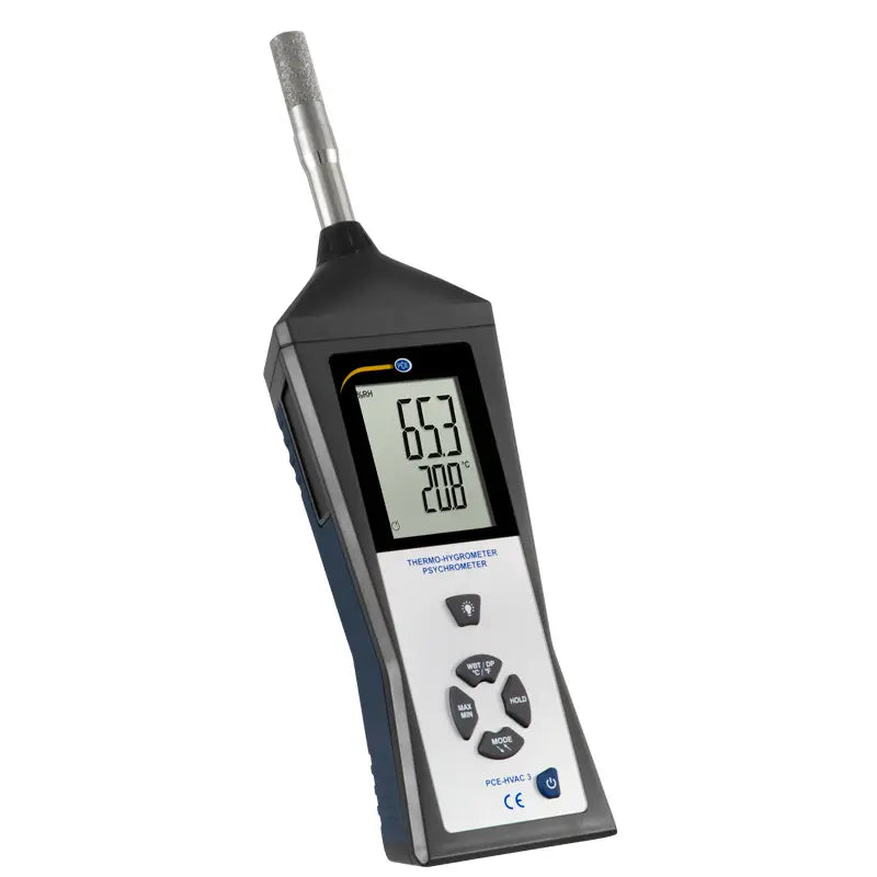 PCE-HVAC 3S - Multifunctional Humidity & Temperature Meter with Dual Display