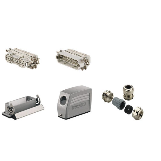 1884300000 - HDC-KIT-HA Heavy-Duty 16-Pole Connector Kit, IPG 16 Entry
