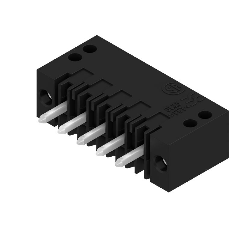 1616170000 - 3.50mm 5-Pole Header Connector with Flange, Black  (Pack of 50)