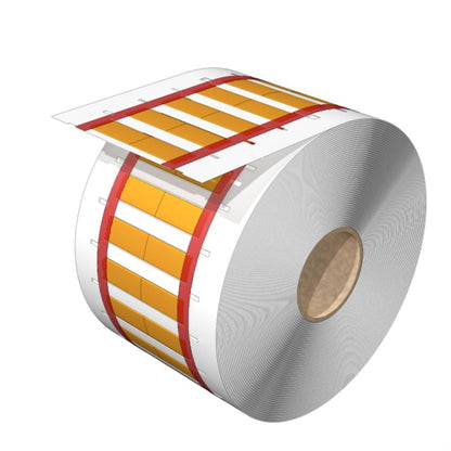 2438050000 - Yellow Cable Markers for 3.2-6.4mm Conductor, 25.4x10.7mm  (Pack of 2000)