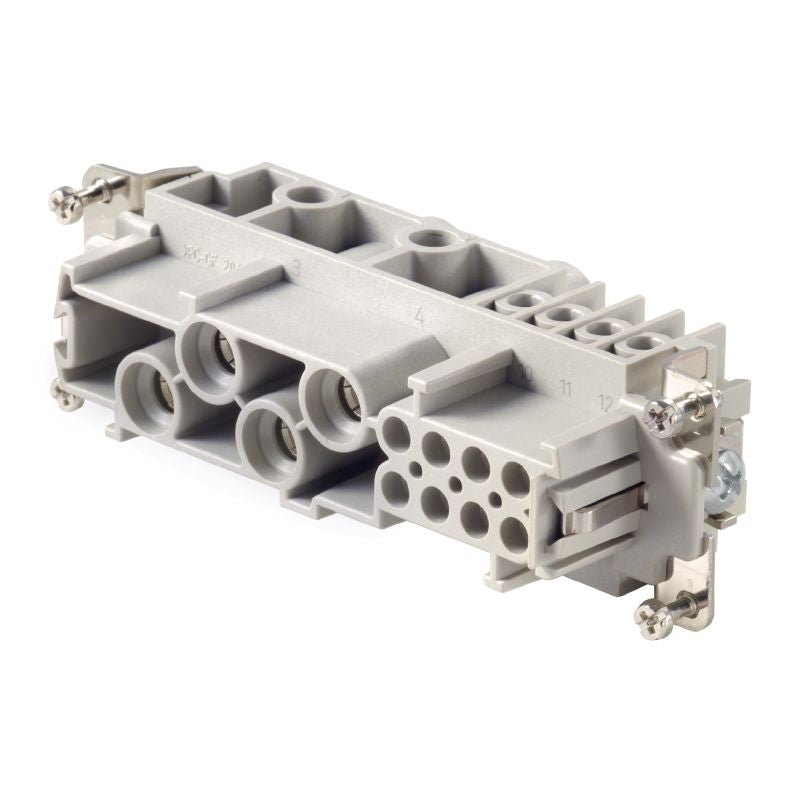 1023250000 - 12-Pole Female Connector, 400V 80A, HDC S4/8 Type