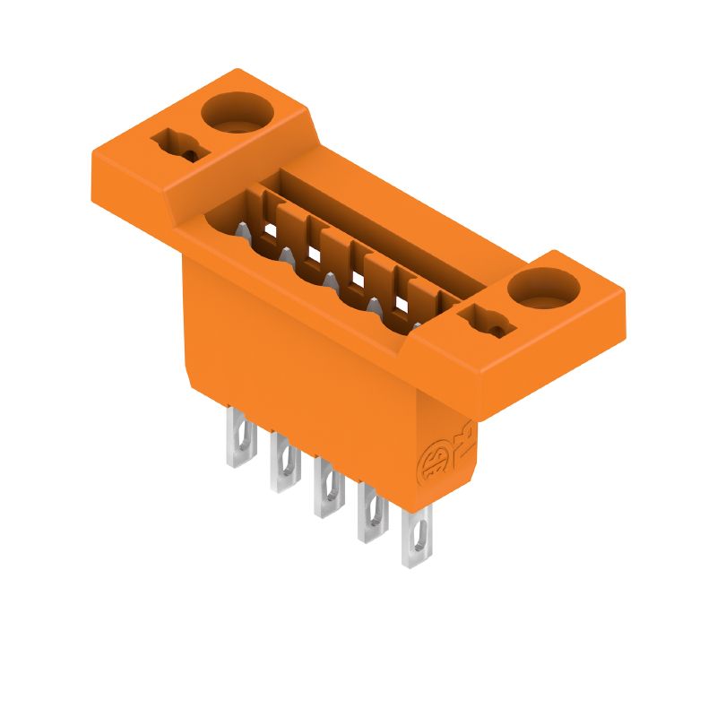 1599160000 - 5-Pole 5.08mm PCB Male Header Connector with 180° Angle  (Pack of 36)