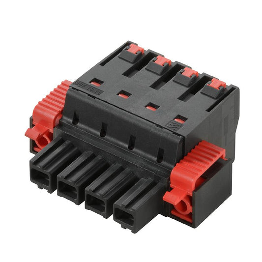 2493360000 - 10.16mm 4-Pole Female PCB Connector with Push-in System  (Pack of 20)