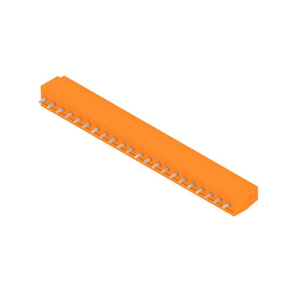 2786750000 - 5mm PCB Terminal, 22 Poles, 90° Angle, Orange PUSH IN Mechanism  (Pack of 34)