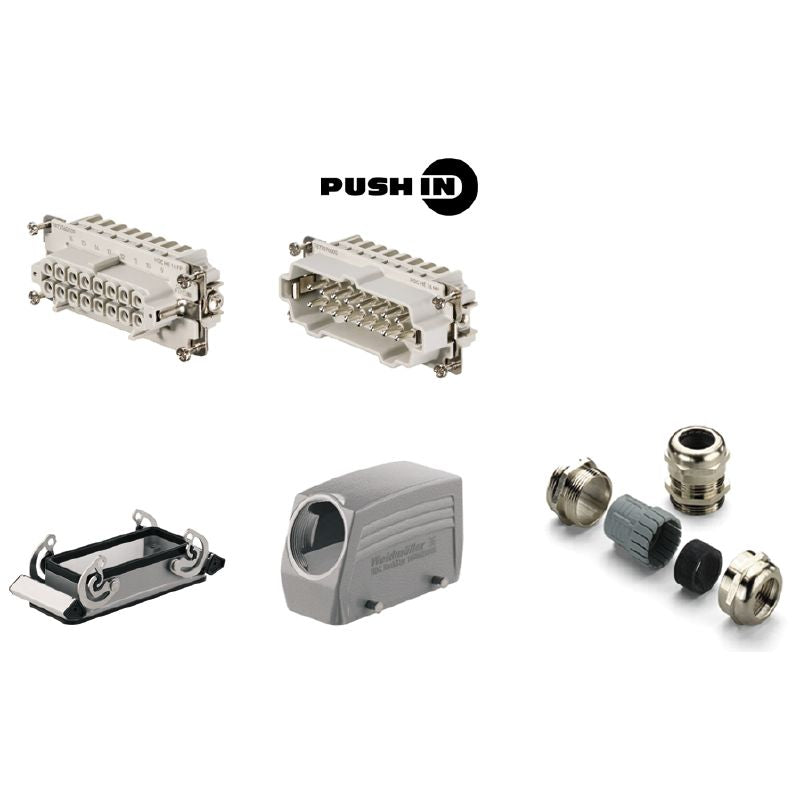 1027640000 - Heavy-Duty 16-Pole Connector Kit with IP65 Protection