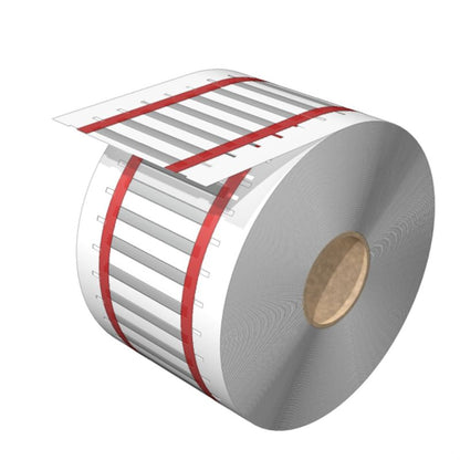 2437490000 - White Cable Markers for 0.8-2.4mm Conductors, 50.8x4.2mm  (Pack of 1000)