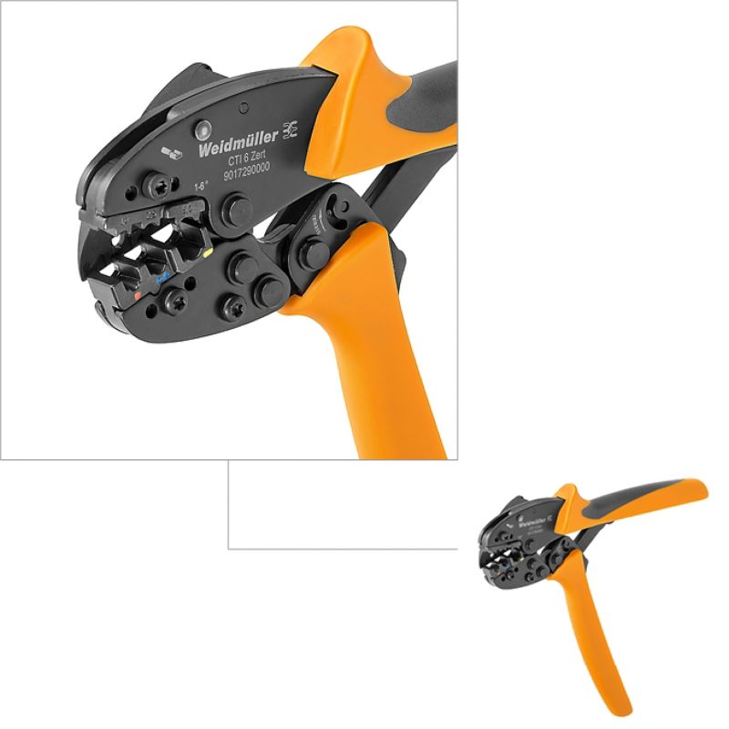 9017290000 - Double Crimping Tool for 0.5mm² to 6mm² Insulated Connectors