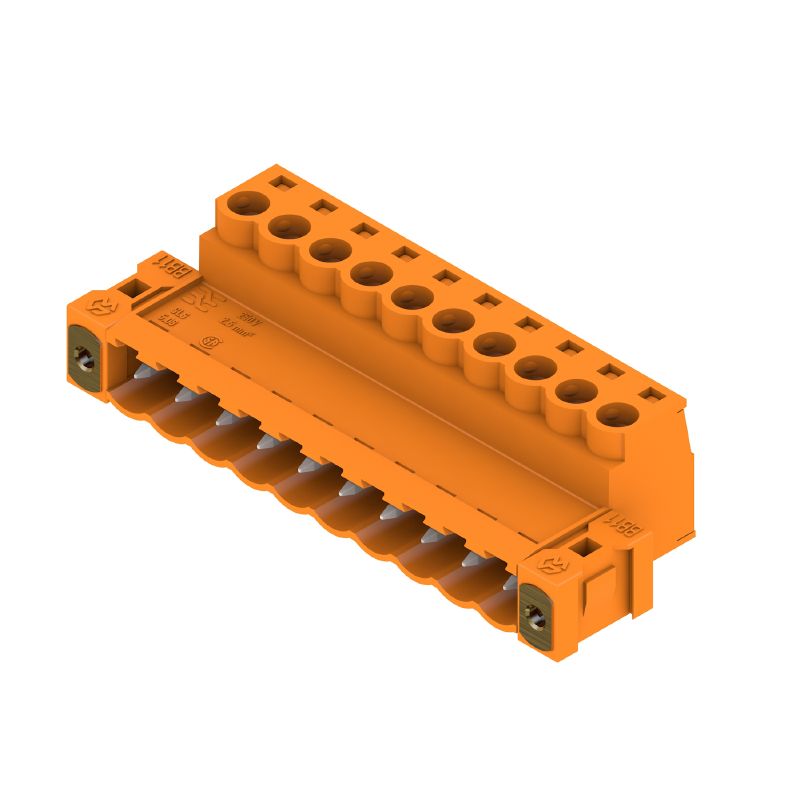 1846440000 - 5.08mm Male PCB Connector with 10 Poles, 180° Direction  (Pack of 30)