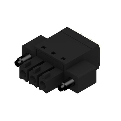 2541900000 - 3-Pole 3.81mm Female PCB Connector, 180° Push-In Design  (Pack of 50)