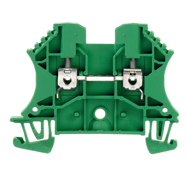 1020090000 - Green Feed-Through Terminal Block, 2.5mm², 24A, RoHS  (Pack of 100)