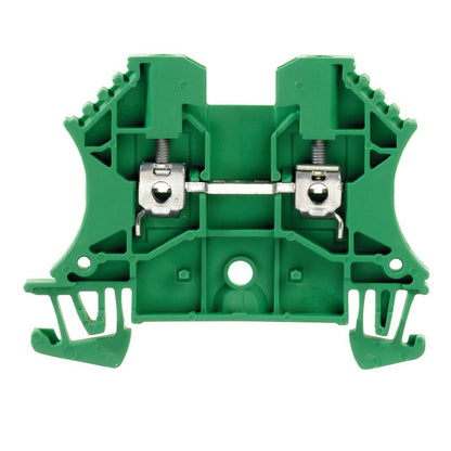 1020090000 - Green Feed-Through Terminal Block, 2.5mm², 24A, RoHS  (Pack of 100)