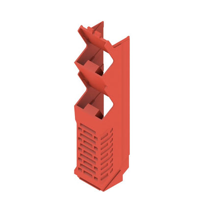 1206890000 - RoHS Approved OMNIMATE Housing Element, 22.5mm Wide, Red  (Pack of 10)