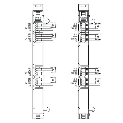 1506920000 - 4-Channel IP20 Remote I/O Module for Analog Signals