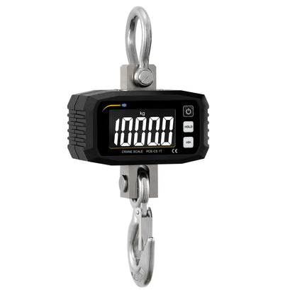 PCE-CS 1T - Digital Crane Scale 0-1000 kg with Backlit Display