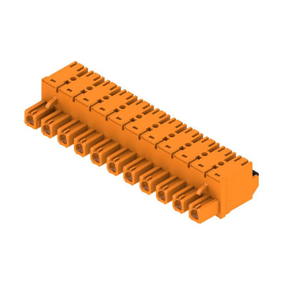 1230240000 - 11-Pole PCB Connector with 180° Angle and PUSH IN Mechanism  (Pack of 18)