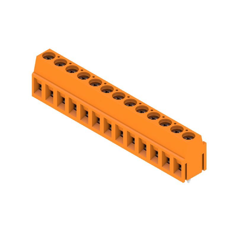 1234050000 - 5mm Pitch Orange 13-Pole PCB Terminal, 3.5mm Pins  (Pack of 24)