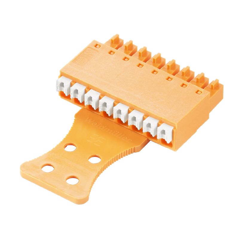 1235820000 - 3.81mm Female PCB Plug-In Connector, 8 Poles, PUSH IN  (Pack of 50)