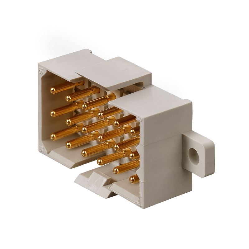 1444800000 - 5mm Pitch 18-Pole Male Header PCB Connector with Gold Contacts  (Pack of 25)