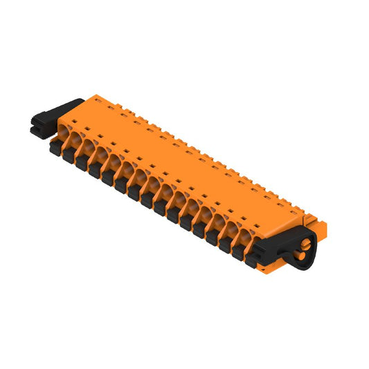 1015130000 - 16-Pole 5.08mm Female Connector with PUSH IN Actuator  (Pack of 18)