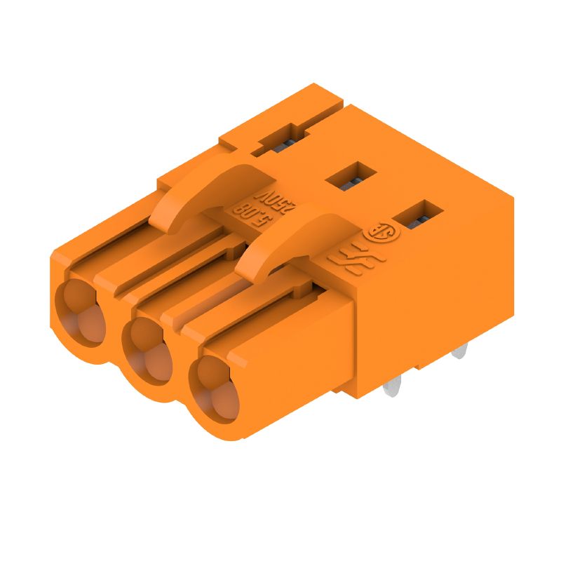 1368250000 - 5.08mm Female PCB Connector, 3-Pole, 90° Angle  (Pack of 120)