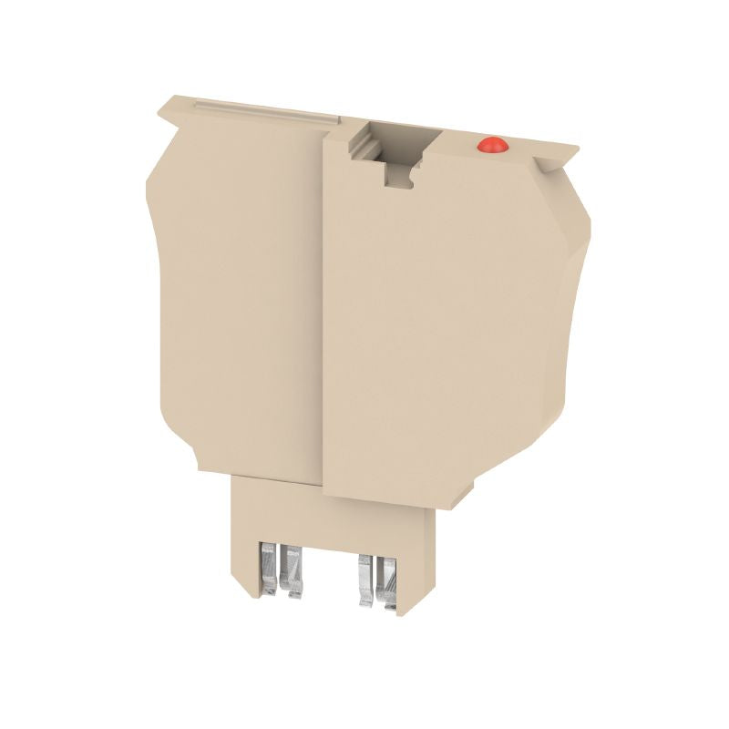9537560000 - Dark Beige 2.31A Fuse Holder, Pluggable Feed-Through Terminal  (Pack of 25)