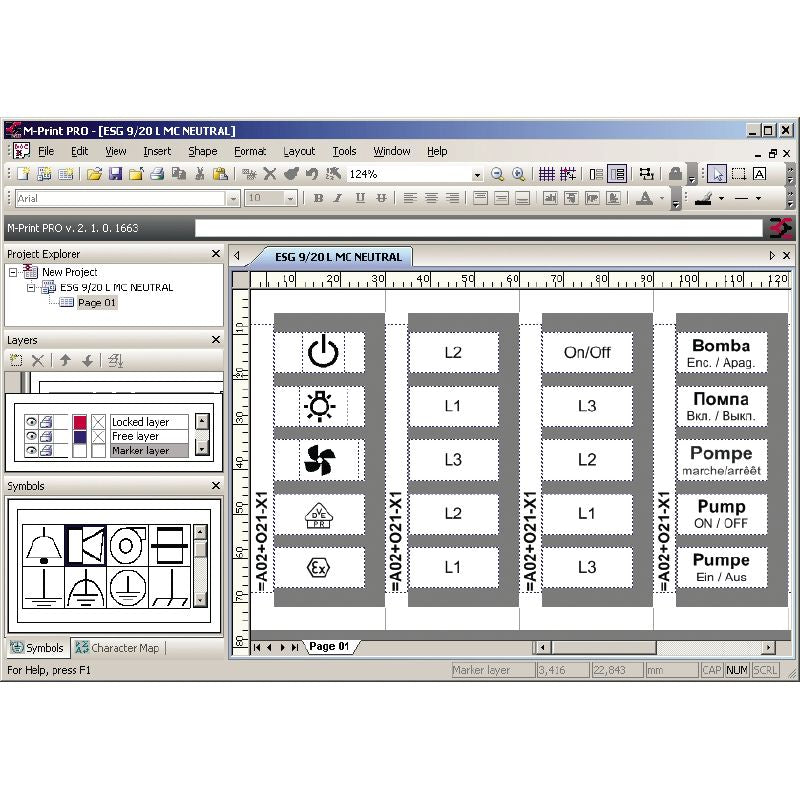 1905490000 - Windows-Compatible M-PRINT PRO Labeling Software