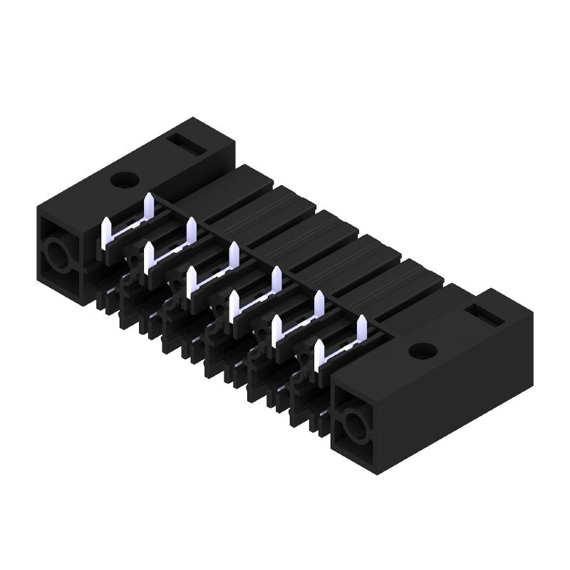 1928430000 - 7.62mm 6-Pole Female Connector with 90° Angle  (Pack of 50)